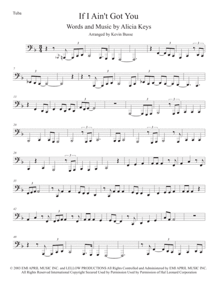If I Ain't Got You (arr. Kevin Busse)
