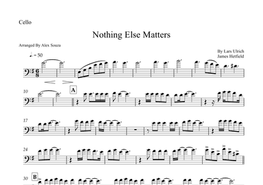 Nothing Else Matters (arr. Alex Souza)