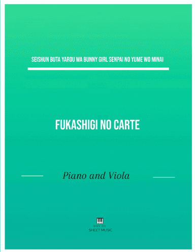 Fukashigi No Carte (arr. ANDRE LAITANO)