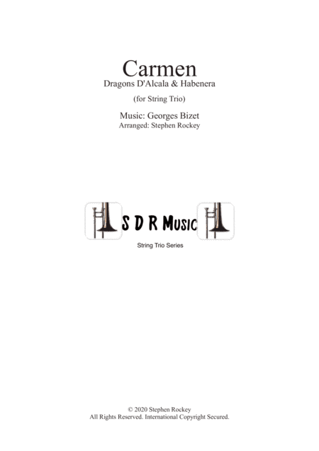 Carmen: 2 Pieces for String Trio (arr. Stephen Rockey)