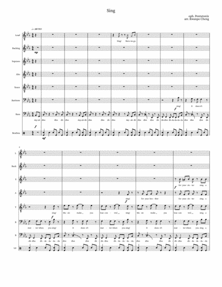 Sing (arr. Kwanpo Cheng)