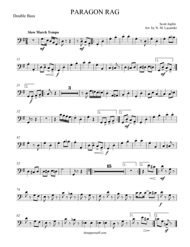 Paragon Rag (arr. Nick Lacanski)