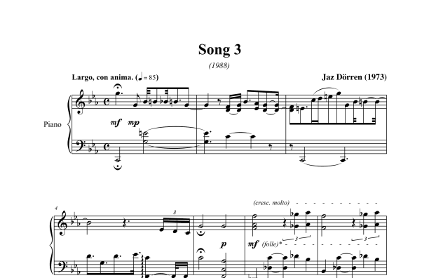 Song No. 3