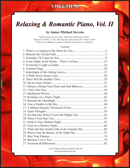 Relaxing & Romantic Piano, VOL. II