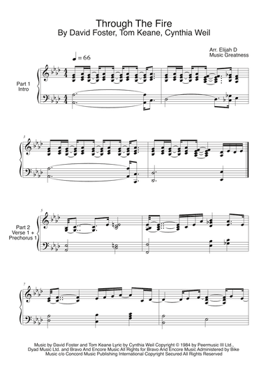 Through The Fire (arr. Music Greatness)