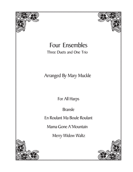 Four Folksong Ensembles (arr. Mary Muckle)