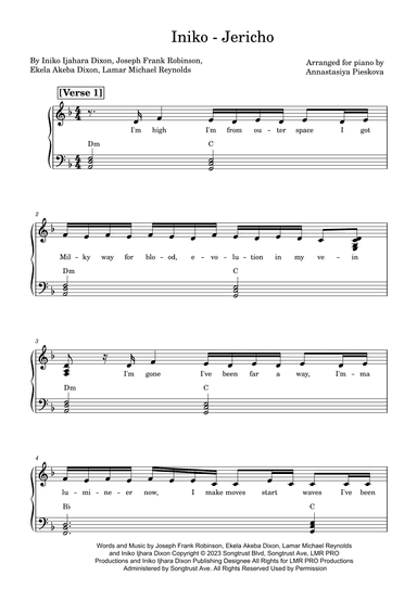 Jericho (arr. Annastasiya Pieskova)