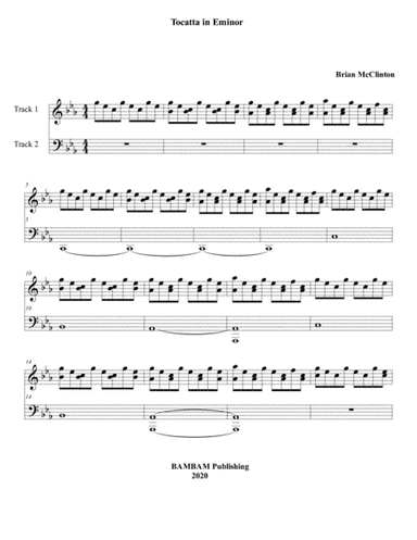 Tocatta For Organ