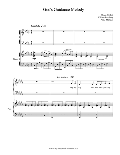 God's Guidance Medley (arr. Amy Morales)