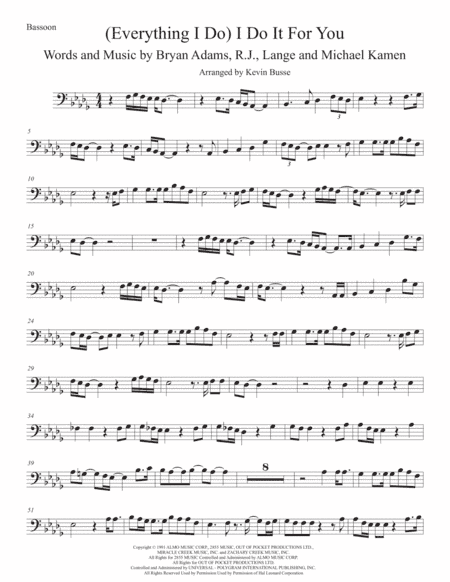 (Everything I Do) I Do It For You (arr. Kevin Busse)