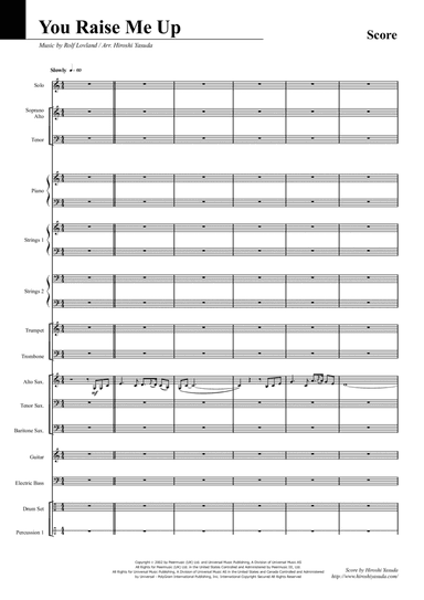 You Raise Me Up (arr. HiroshiYasuda)