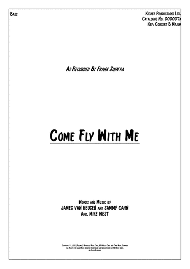 Come Waltz With Me (arr. Mike West)
