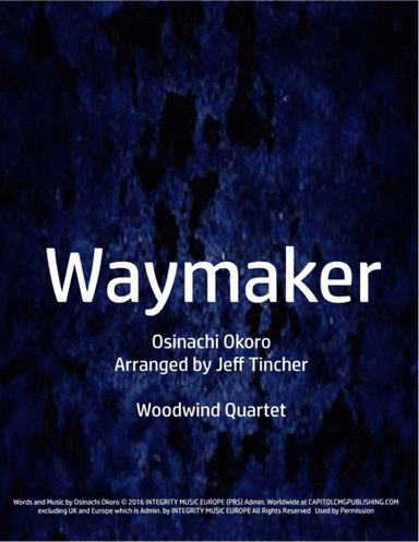 Way Maker (arr. Jeff Tincher)