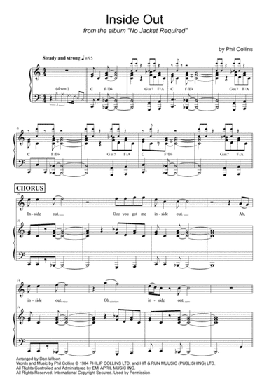 Inside Out (arr. Dan Wilson)
