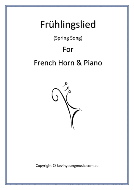 Fruhlingslied (Spring Song)