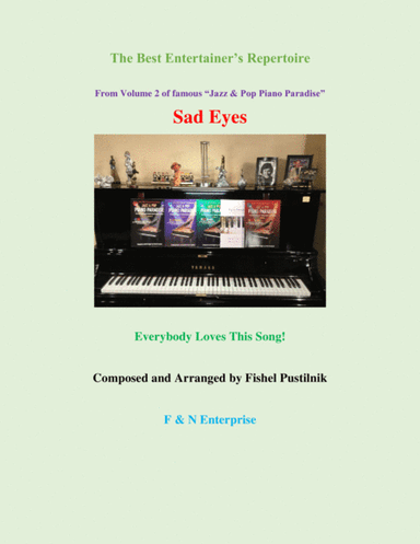 "Sad Eyes" for Piano-Video