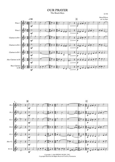 Our Prayer (arr. Jope)