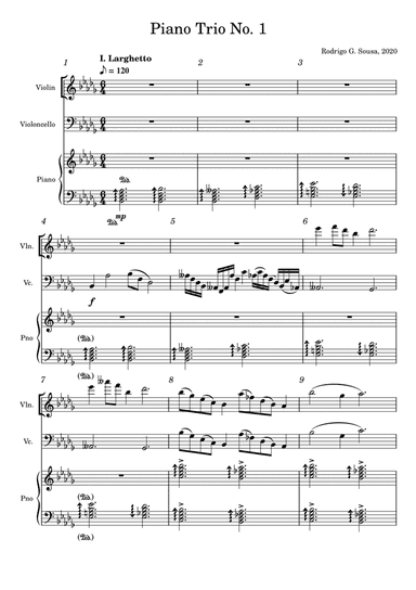 Piano Trio No. 1