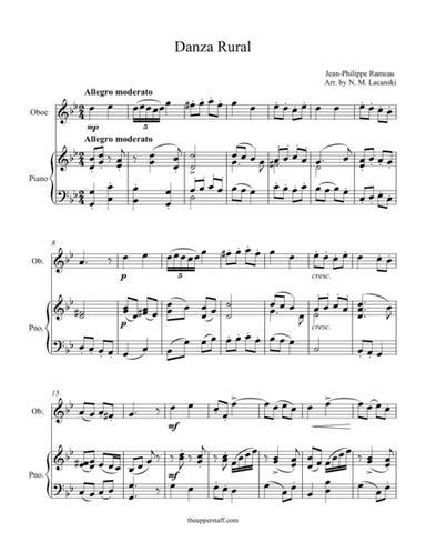 Danza Rural (arr. Nick Lacanski)