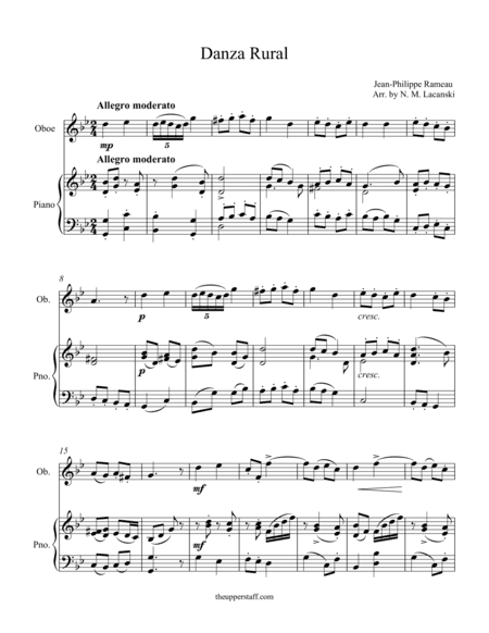 Danza Rural (arr. Nick Lacanski)