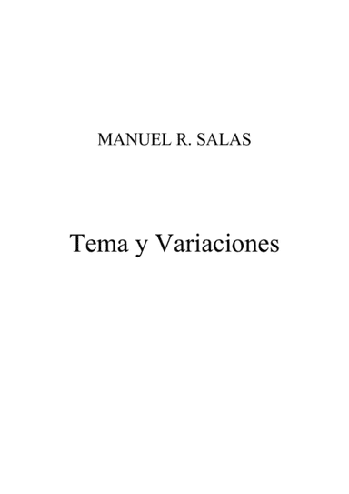 Tema con variaciones