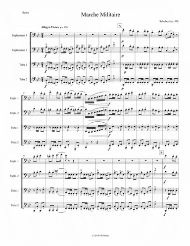Marche Militaire (arr. Tim Olt)