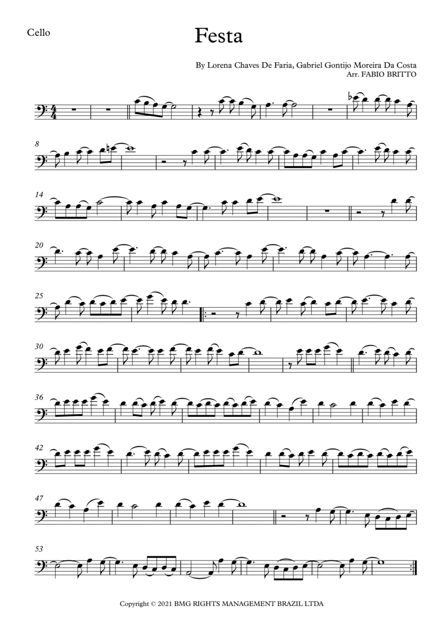 Festa (arr. Fabio Britto)