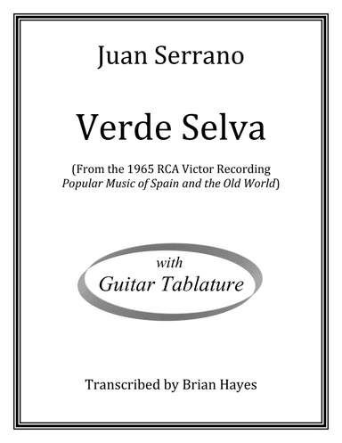 Verde Selva (arr. Brian Hayes)
