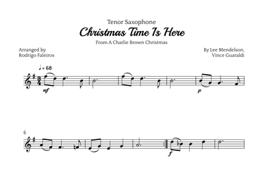 Christmas Time Is Here (arr. Rodrigo Faleiros)