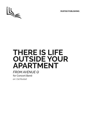 There Is Life Outside Your Apartment - Score Only (arr. Cal Rustad)