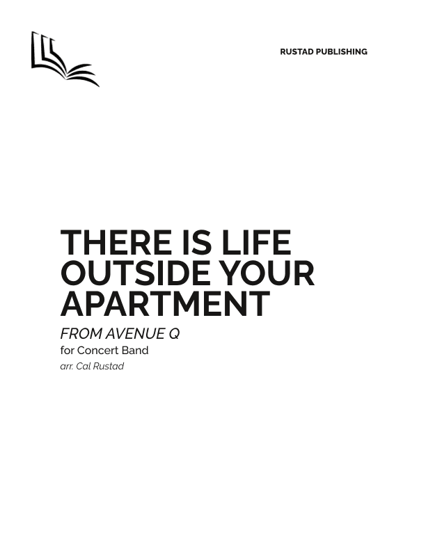 There Is Life Outside Your Apartment - Score Only (arr. Cal Rustad)
