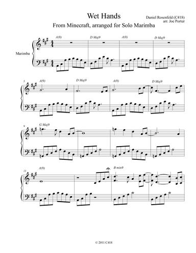 Minecraft (arr. Joe Porter)