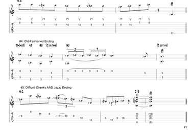 Five Funny Endings (in the key of C Major)
