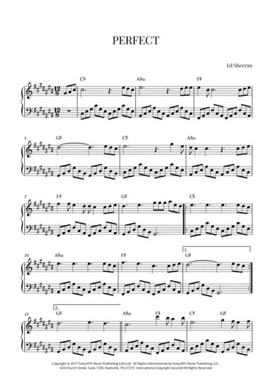 Perfect (arr. Cadenza Editions)
