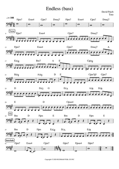 Endless (arr. Jussi Kontinen)
