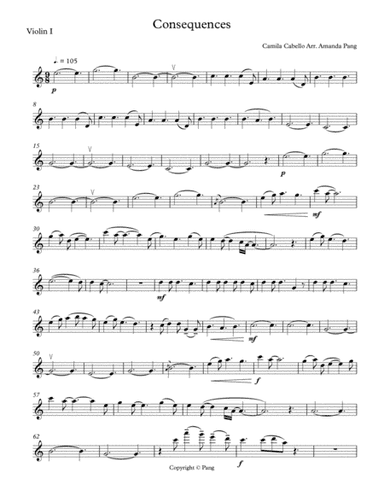Consequences (arr. Amanda Pang)