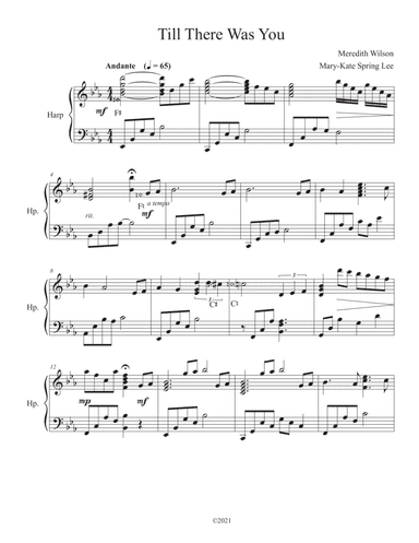Till There Was You (arr. Mary-Kate Spring Lee)