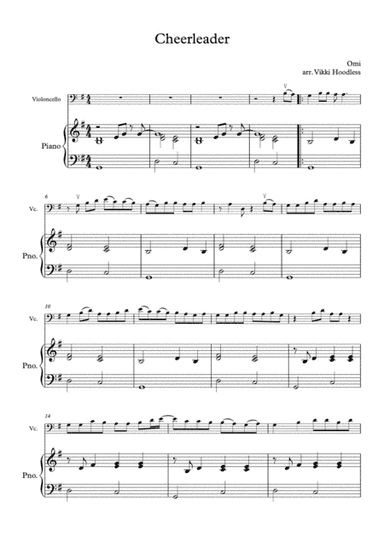 Cheerleader (arr. Vikki Hoodless)