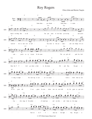 Roy Rogers (arr. Eric Lane Barnes)