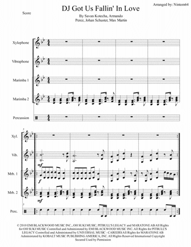Dj Got Us Fallin' In Love (arr. Tom Catricala)