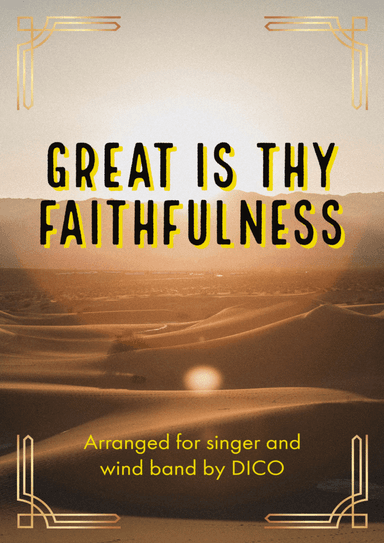 Great Is Thy Faithfulness (arr. Dico)