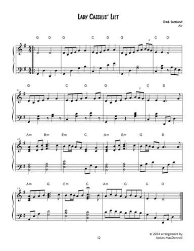 Lady Cassilis' Lilt - Scottish Air (arr. Harp use Inspirations)