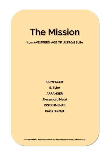 The Mission (arr. Alessandro Macrì)
