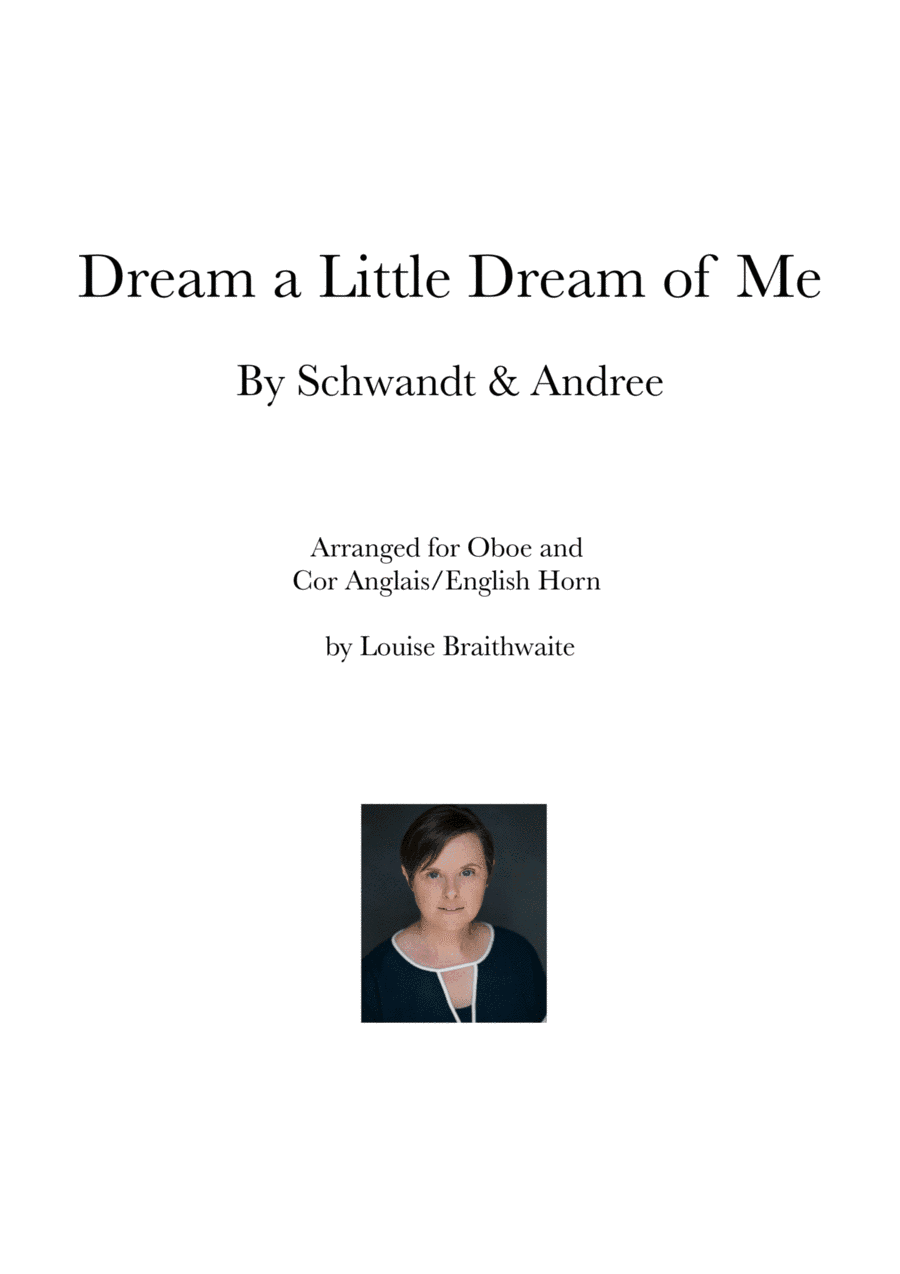 Dream A Little Dream Of Me (arr. Louise Braithwaite)