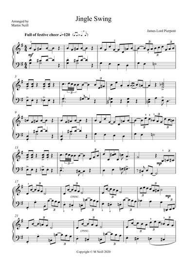 Jingle Swing (arr. Martin Neill)