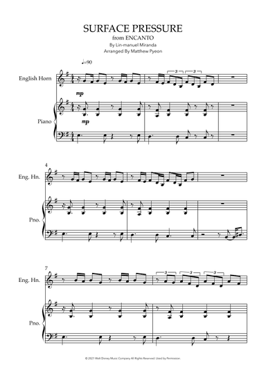 Surface Pressure (arr. Matthew pyeon)