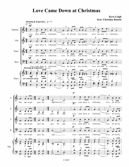 Love Came Down at Christmas