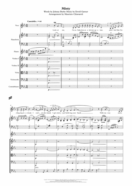 Misty (arr. Maurizio Chiavaroli)