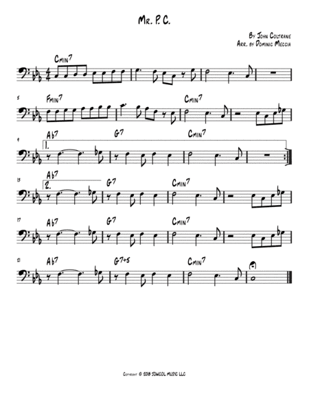 Mr. P.c. (arr. Dominic Meccia)