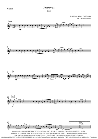 Forever (arr. Fernando Britto)